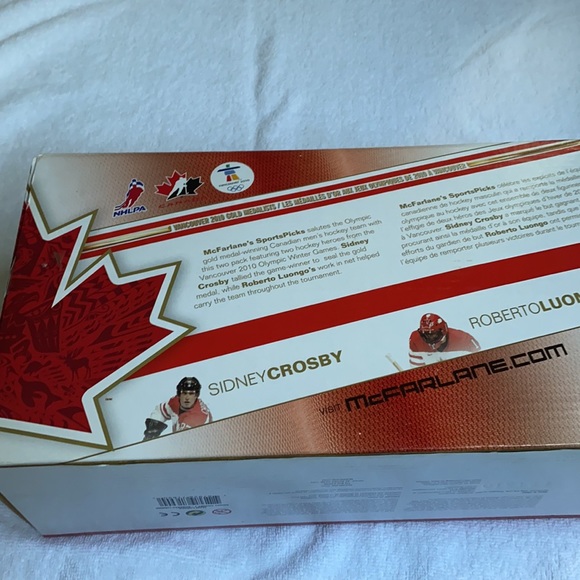 NWT Sidney Crosby Roberto luongo action figures - Picture 7 of 10